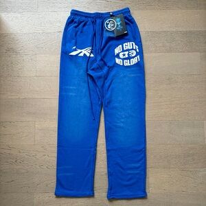 Blue Hellstar Sweatpants